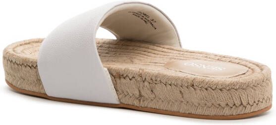 Senso Isobel espadrilles met open neus Wit