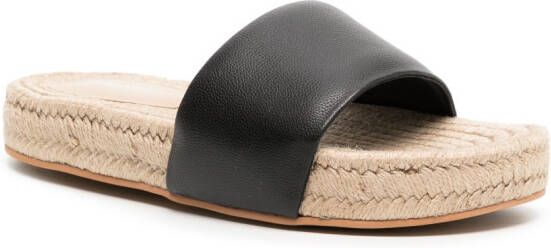 Senso Isobel espadrilles met open neus Zwart