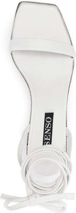 Senso Jessica sandalen met striksluiting Wit