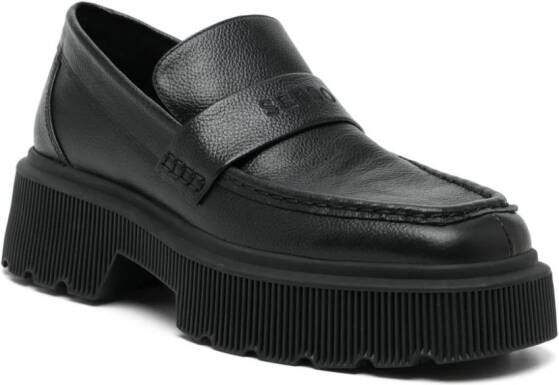 Senso Jordyn I leren loafers Zwart