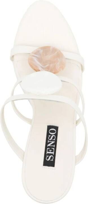 Senso Leren sandalen Wit