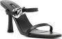 Senso Odina leren sandalen Zwart - Thumbnail 2