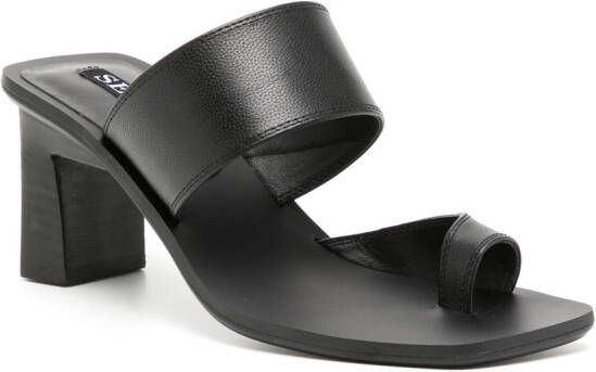 Senso Luella sandalen met open teen Zwart