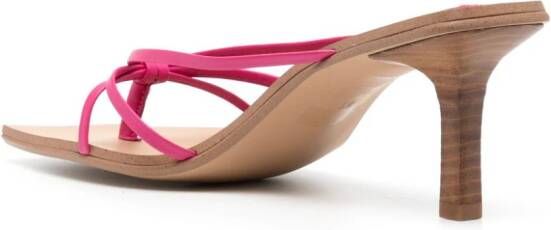 Senso Maria 80mm leren sandalen Roze