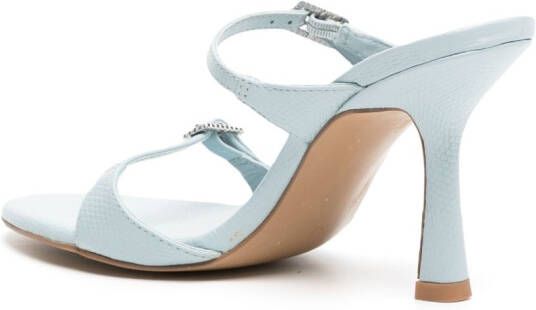 Senso Mora sandalen met open neus Blauw