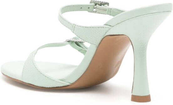 Senso Mora sandalen met open neus Groen