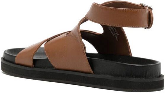 Senso Noah sandalen met open neus Bruin