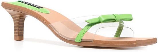 Senso Nori sandalen met strik Groen