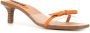 Senso Nori sandalen met strik Oranje - Thumbnail 2