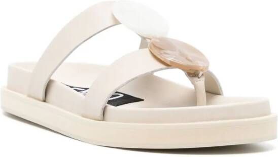 Senso Nyx leren sandalen Beige