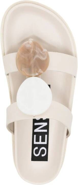 Senso Nyx leren sandalen Beige