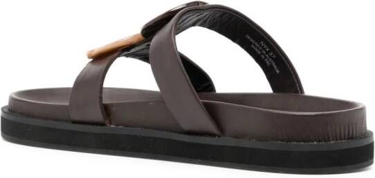 Senso Nyx leren sandalen Bruin