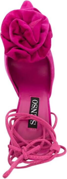 Senso Ottilie suède sandalen Roze