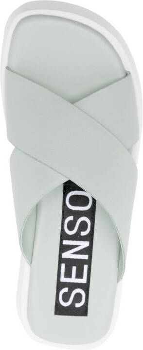 Senso Pippi I sandalen met plateauzool Groen