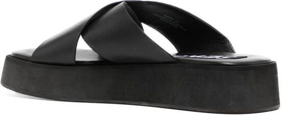 Senso Pippi I sandalen met plateauzool Zwart