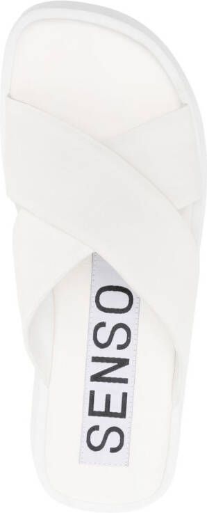 Senso Pippi II sandalen met plateauzool Wit