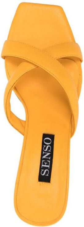 Senso Quipe I sandalen met gekruiste bandjes Oranje