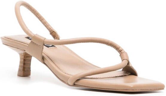 Senso Teyana sandalen met kitten hak Beige