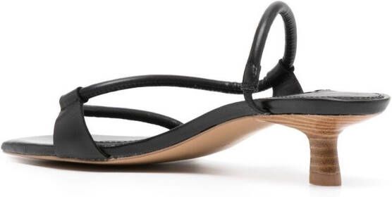 Senso Teyana sandalen met kitten hak Zwart