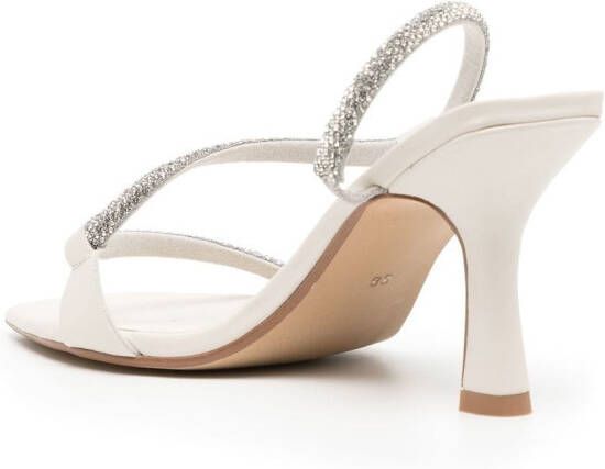 Senso Umee sandalen met open teen Zilver