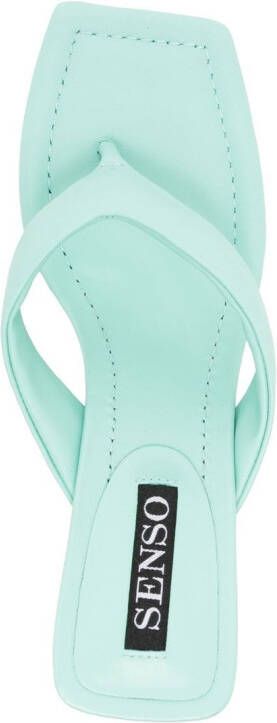 Senso Vale sandalen met open teen Groen