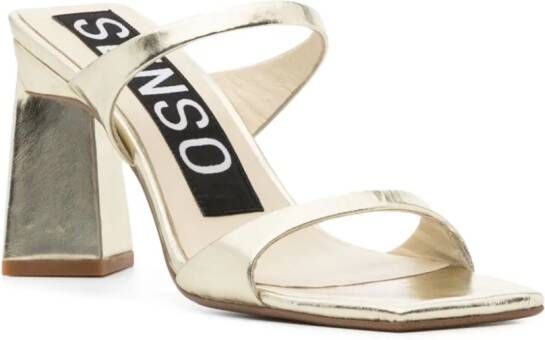 Senso Valeria metallic muiltjes Goud