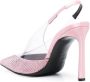 Sergio Rossi Pumps verfraaid met kristallen Roze - Thumbnail 3