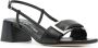 Sergio Rossi 50 mm sandalen met gesp Zwart - Thumbnail 2