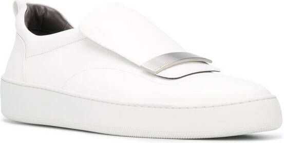 Sergio Rossi Addict slip-on sneakers Wit