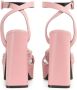 Sergio Rossi Akida crossbodytas met reliëf Roze - Thumbnail 3