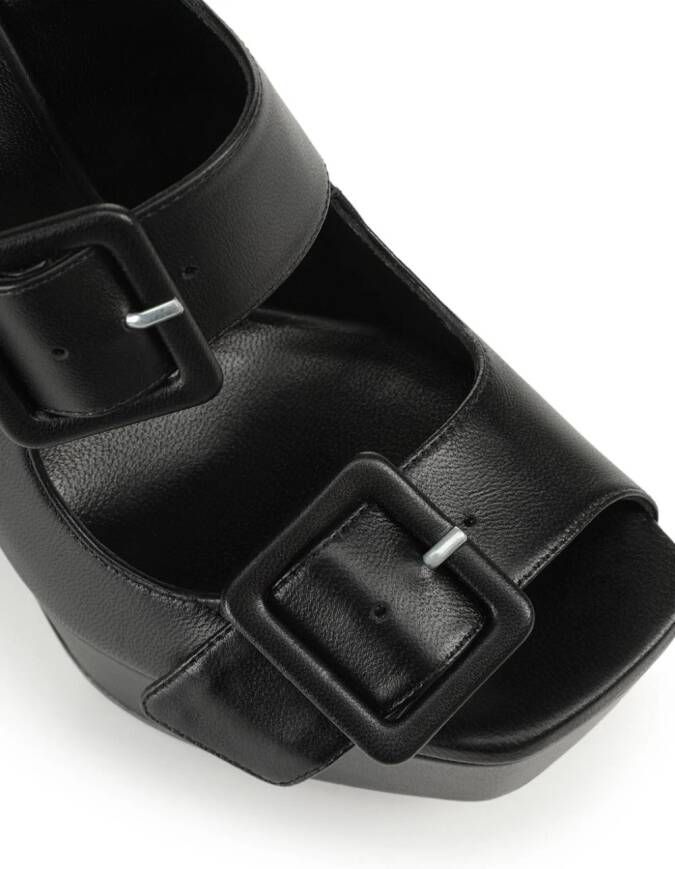 Sergio Rossi Crossbodytas met reliëf Zwart