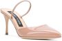 Sergio Rossi Gelakte slingbacks Beige - Thumbnail 2