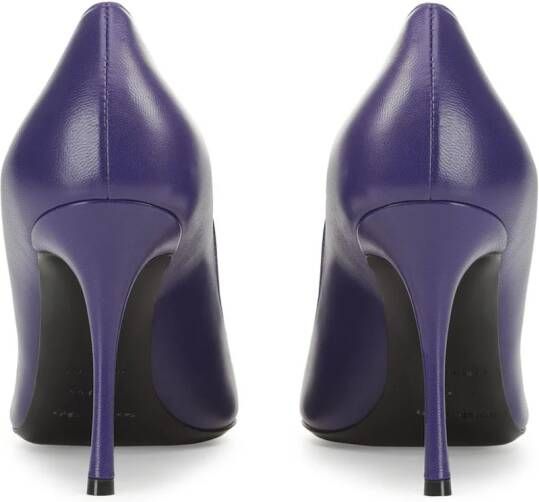 Sergio Rossi Godiva 90 mm leren pumps Paars