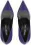 Sergio Rossi Godiva 90 mm leren pumps Paars - Thumbnail 4