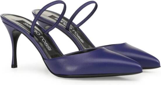 Sergio Rossi Godiva leren pumps Paars