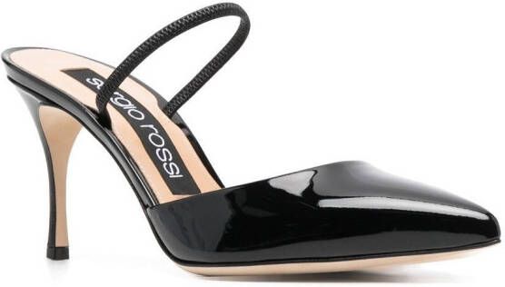 Sergio Rossi Godiva leren pumps Zwart