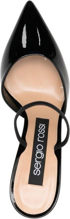 Sergio Rossi Godiva leren pumps Zwart