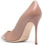 Sergio Rossi Godiva pumps met puntige neus Beige - Thumbnail 3