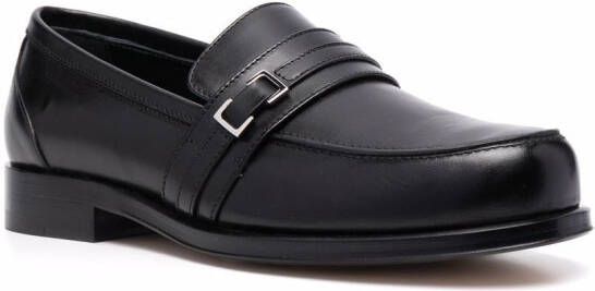 Sergio Rossi Loafers met gesp Zwart