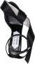 Sergio Rossi Marquise leren sandalen Zwart - Thumbnail 4