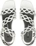 Sergio Rossi Mermaid leren sandalen Wit - Thumbnail 4