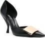 Sergio Rossi Miroir pumps met logoplakkaat Zwart - Thumbnail 2