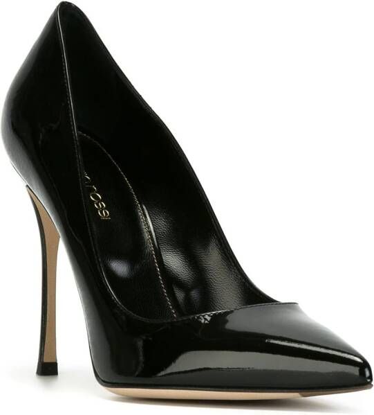 Sergio Rossi pointed pumps Zwart