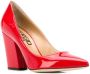 Sergio Rossi Pumps met blokhak Rood - Thumbnail 2