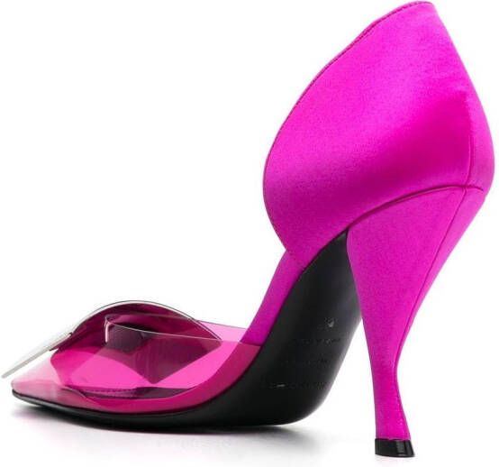 Sergio Rossi Pumps met gespdetail Roze