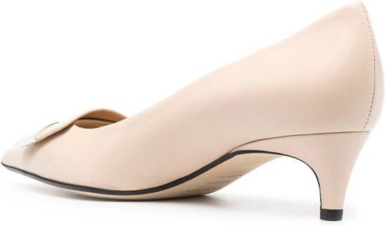 Sergio Rossi Pumps met plakkaat Beige