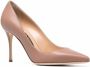 Sergio Rossi Pumps met puntige neus Beige - Thumbnail 2