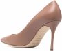 Sergio Rossi Pumps met puntige neus Beige - Thumbnail 3