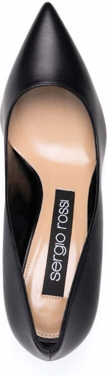 Sergio Rossi Pumps met ronde neus Zwart