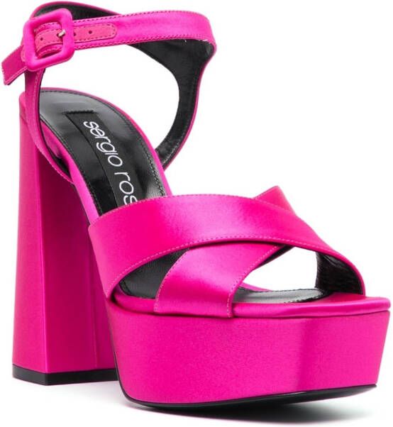 Sergio Rossi Sandalen met open neus Roze